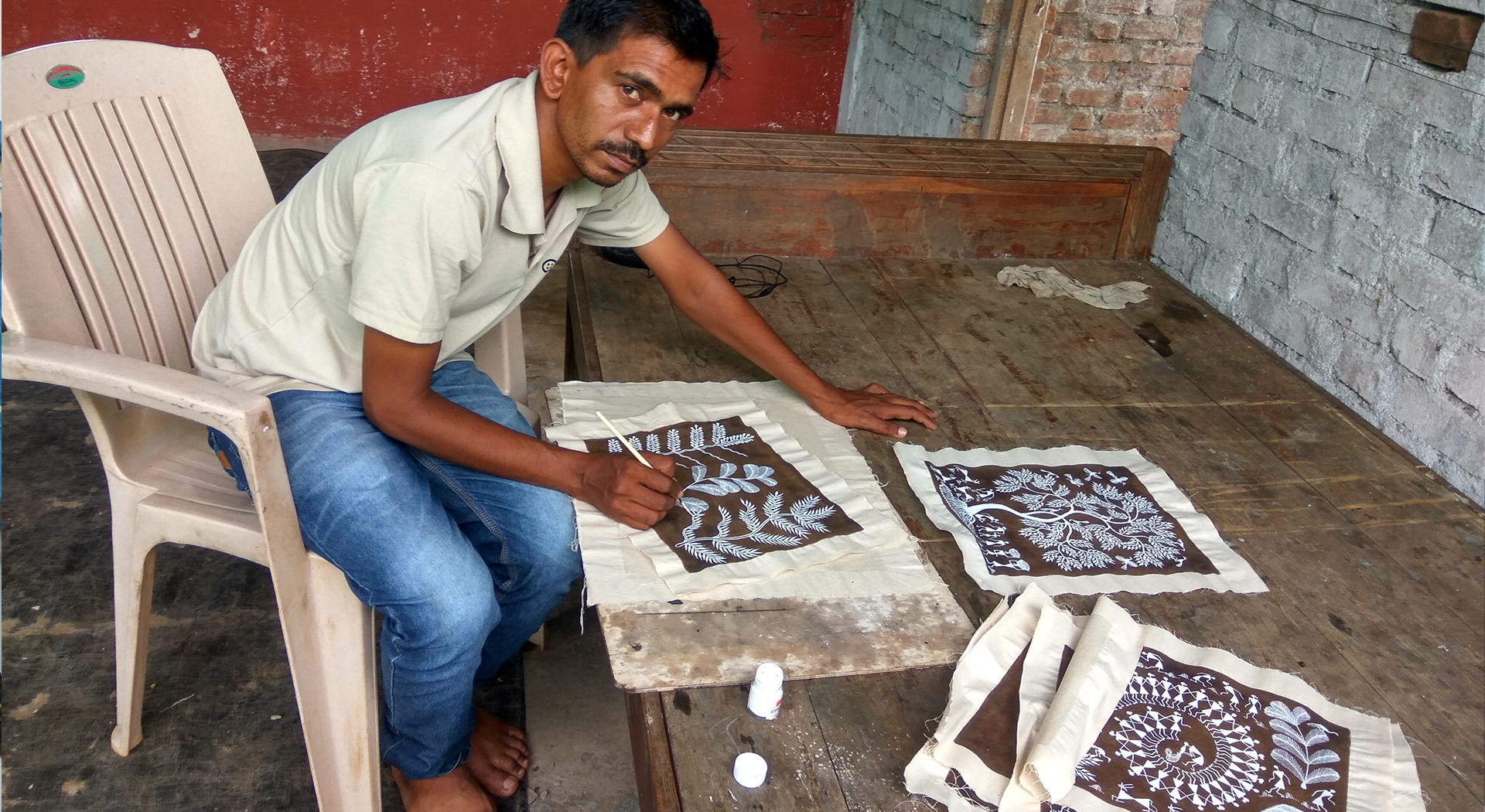 hand painting